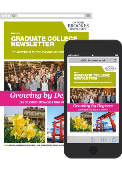 Graduate College Newsletter Issue 6